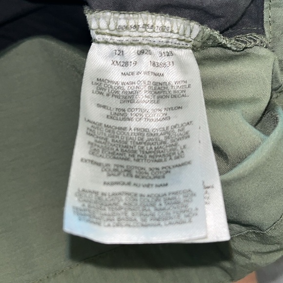 Columbia Men's wheeler peak windbreaker green size Small - Picture 9 of 9